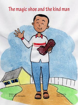cover image of The magic shoe and the kind man